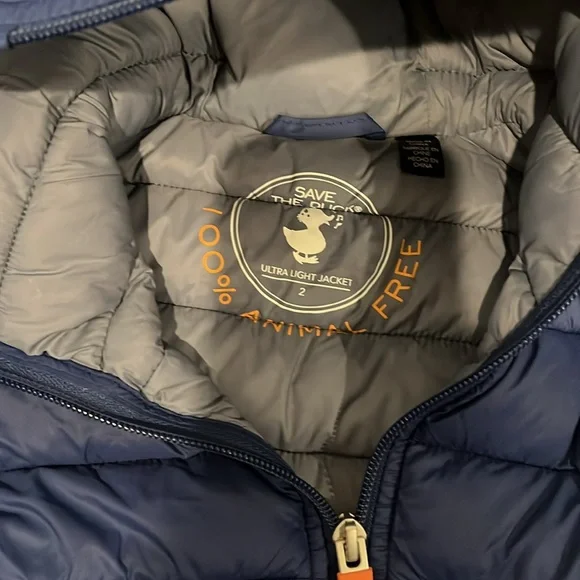 SAVE THE DUCK Navy Ultra Light Jacket